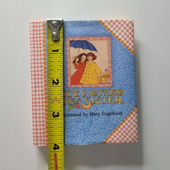 Mary Engelbreit Sister Tiny Book Small Friends Gift Hardcover Dust Jacket 1993 - Picture 7 of 12